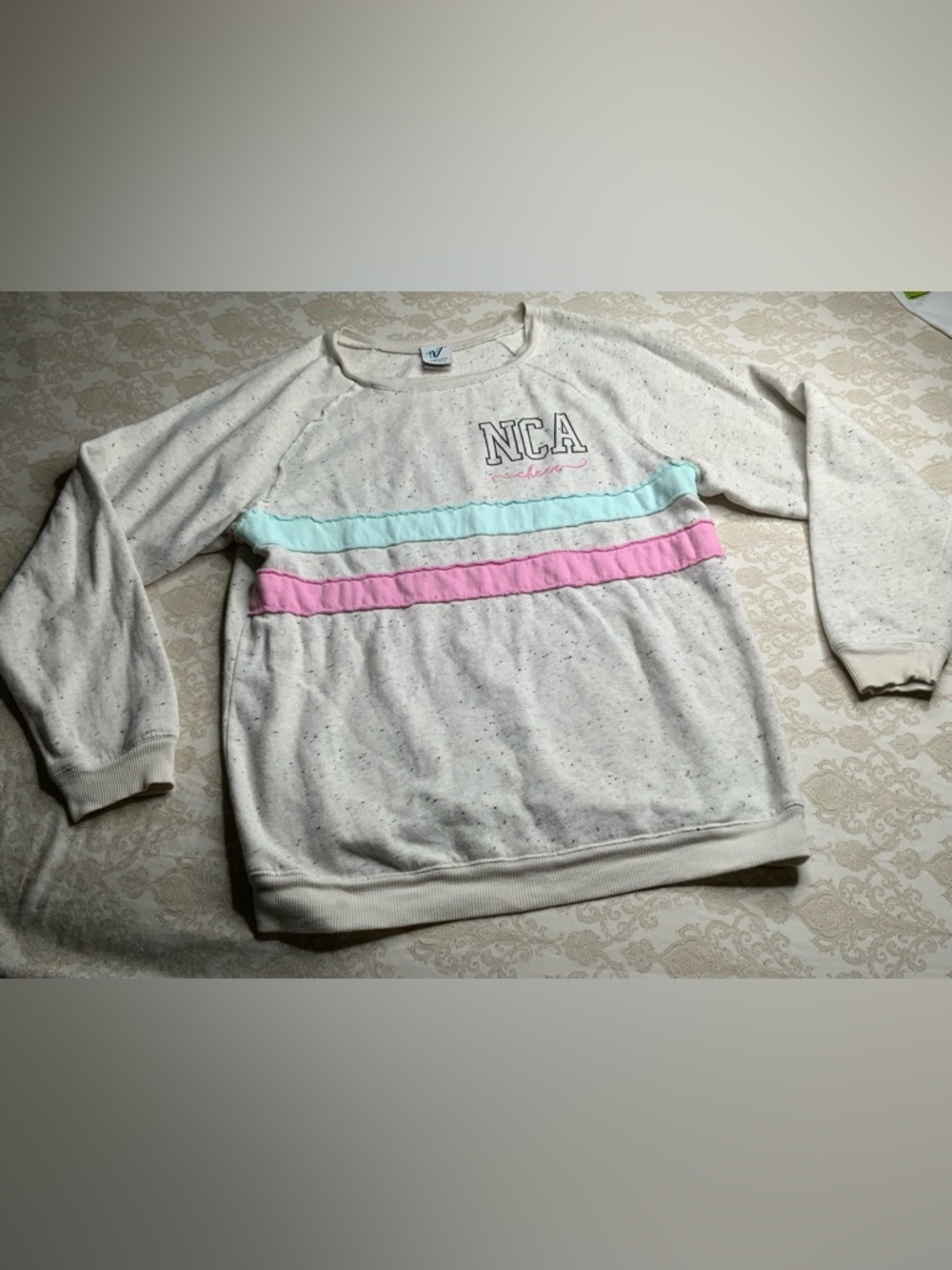 UCA Cheer Nationals Women’s Small Gray Cheerleading Sweater